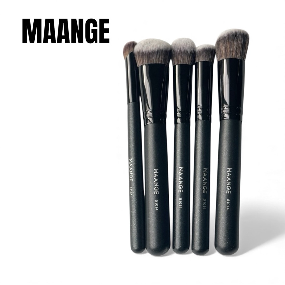 005 MAANGE Black Makeup Brush Set